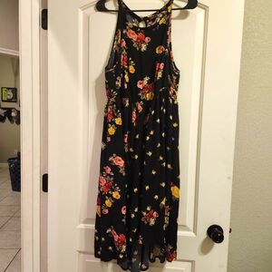Floral Hi-low dress